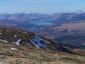 views from Aonach Mor