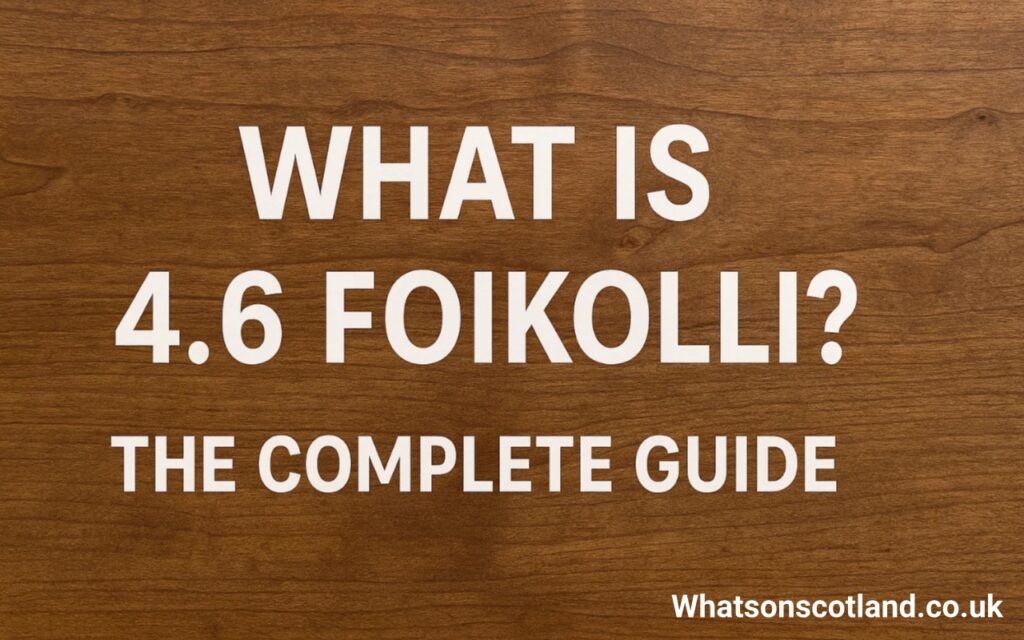 4.6 Foikolli