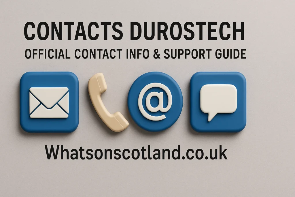 contacts durostech
