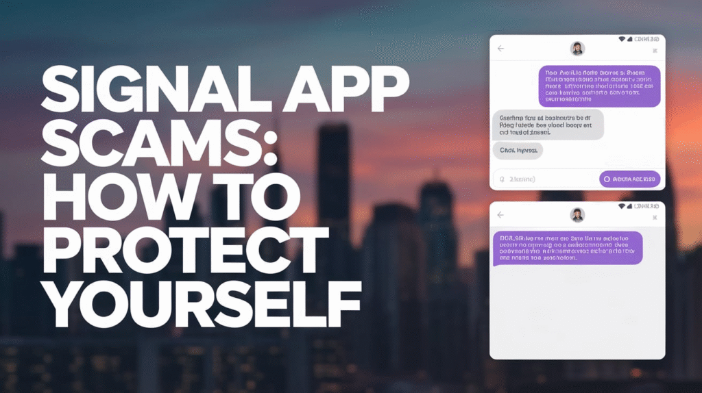 Signal App Scams