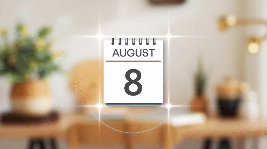 How Many Days Until August 8: A Fun Countdown Guide